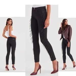 7 for all mankind jeans with beaded fringed Cowboy Nashville Austin